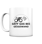 Gëff Gas bei Géigewand  - Taass