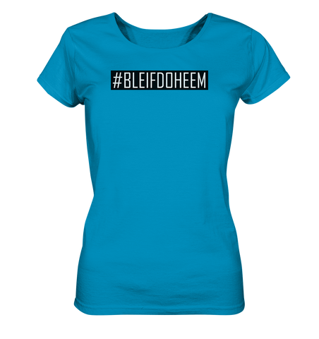 Bleifdoheem schwaarz shirts ad - BIO Fraenshirt