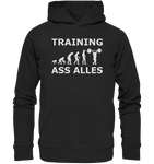 Training ass alles - BIO Hoodie