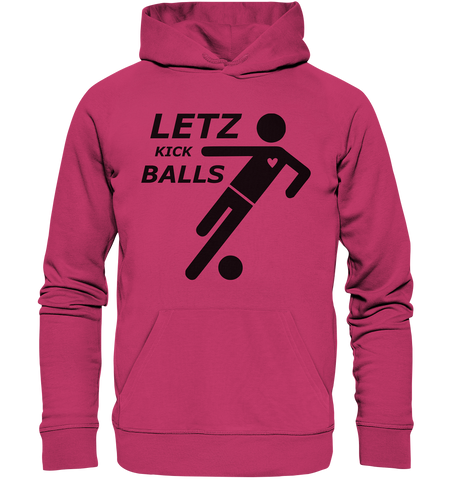 Letz Kick Balls Spiller - BIO Hoodie