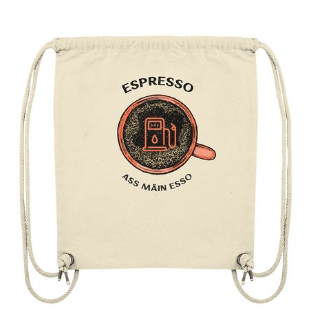 Espresso ass mäin Esso  -  Öko Sportsak