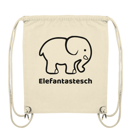 Mini Elefantastesch -  Öko Sportsak