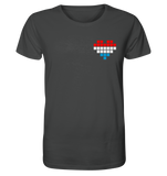 Lëtzebuerger Wierfelhäerz - BIO Unisex Shirt