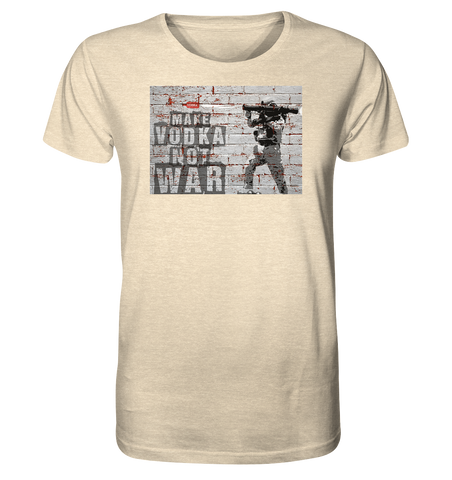 Make vodka, not war - BIO Männershirt