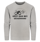 Gëff Gas bei Géigewand - BIO Unisex Pullover